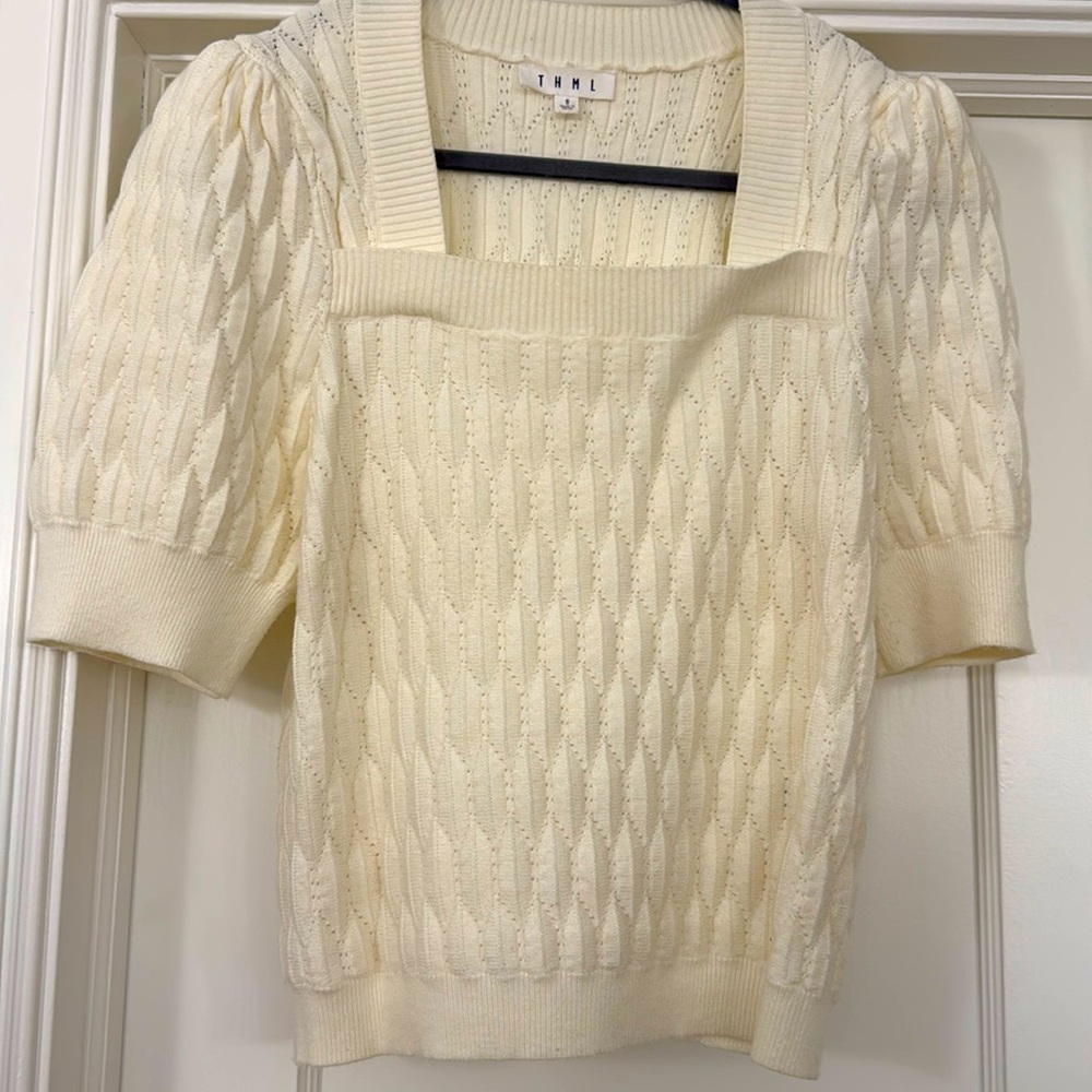 THML Cream Sweater